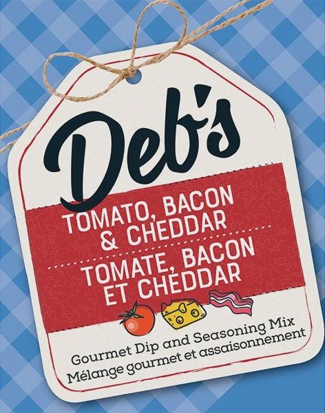 DEB-TBC - DEB&#39;S DIPS - TOMATO BACON + CHEDDAR