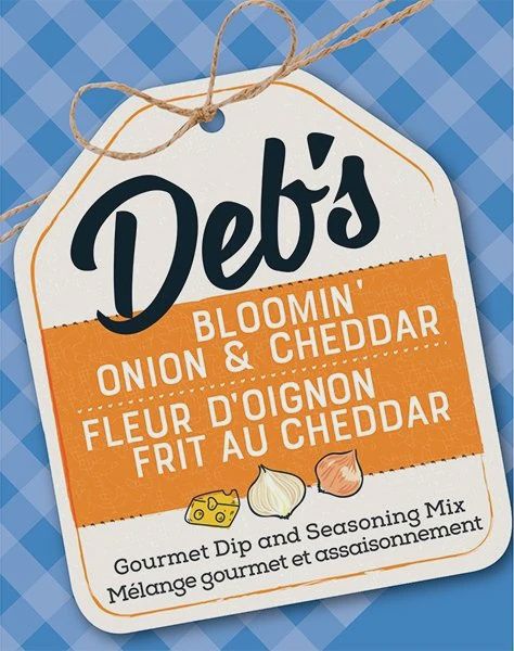 DEB-BOC - DEB&#39;S DIPS - BLOOMING ONION + CHEDDAR