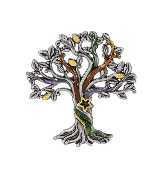 ER74825 - POCKET CHARM / TREE OF LIFE