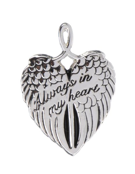 ER72771 - POCKET CHARM / MEMORIAL ANGEL WINGS