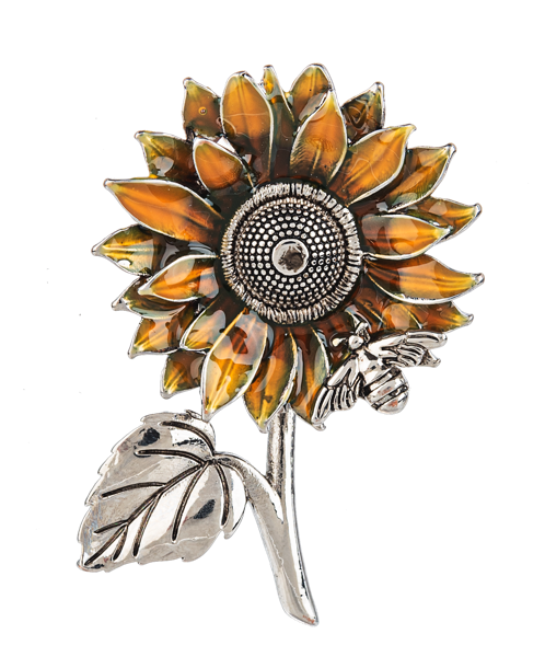 ER70948 - POCKET CHARM / SUNFLOWER