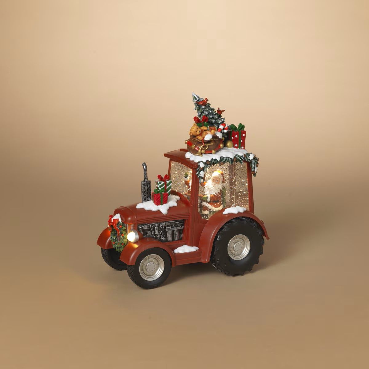 2732550 - 10&quot; TRACTOR SPINING WATER GLOBE
