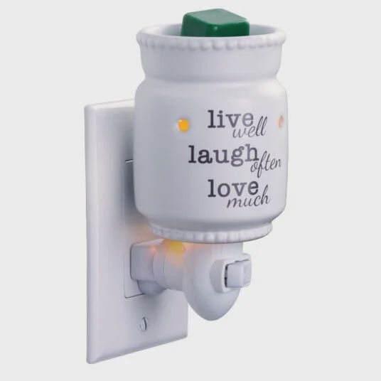 CW-PILL2 - PLUGGABLE CLASSIC FRAGRANCE WARMER - LIVE LOVE LAUGH