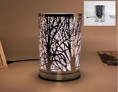 TL10108W - TOUCH LAMP - SILVER FOREST