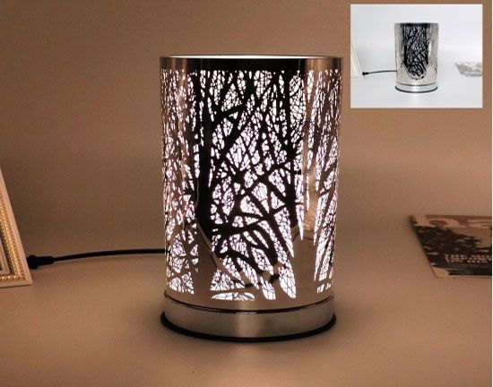 TL10108W - TOUCH LAMP - SILVER FOREST