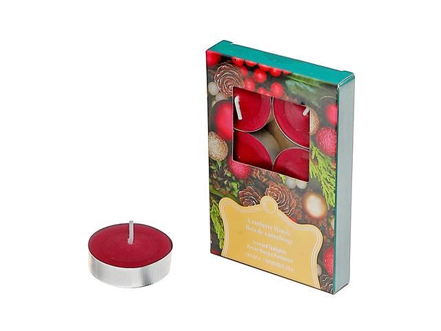 XM-FG71106 - SCENTED TEALIGHTS - CRANBERRY WOODS SET/6