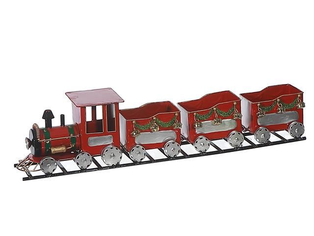XM-FJ1002 - CHRISTMAS TRAIN ON TRACKS