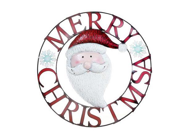 XM-GO1002 - CHRISTMAS MEDALLION - SANTA