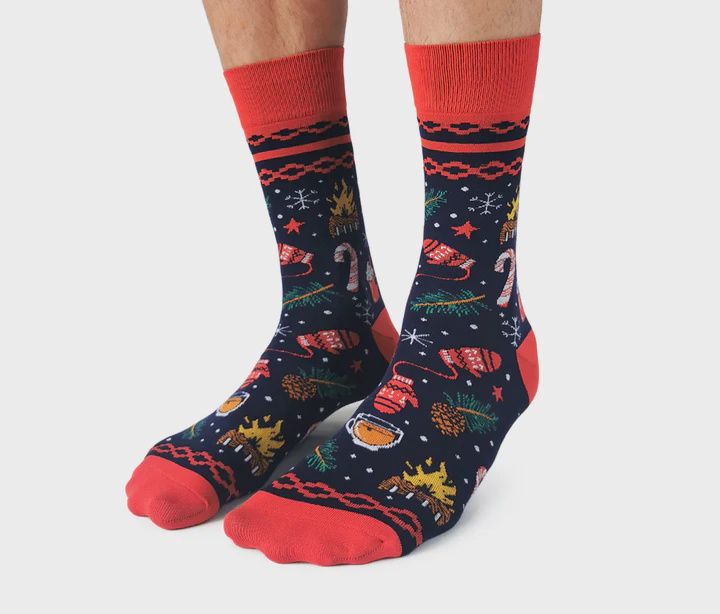 1431 - MEN&#39;S SOCKS - MERRY + BRIGHT