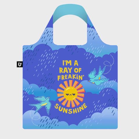 4043 - FOLDABLE TOTE - RAY OF SUNSHINE