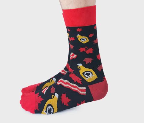 1509 - MEN&#39;S SOCKS - SUGAR SHACK BACON