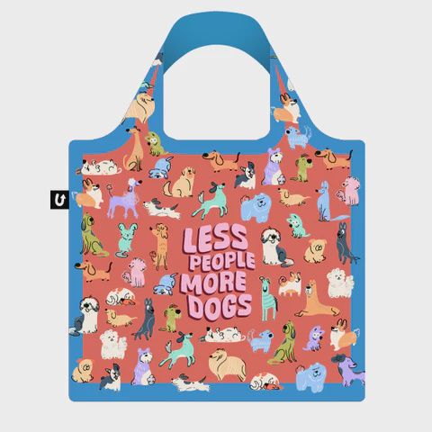 3978 - FOLDABLE TOTE - MORE DOGS