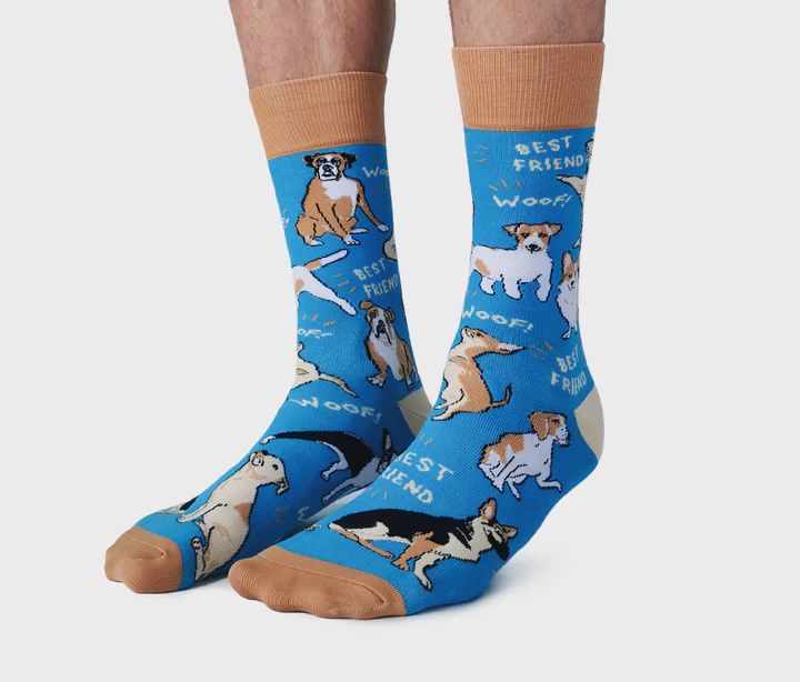 1332 - MEN&#39;S SOCKS - DOG PARENT