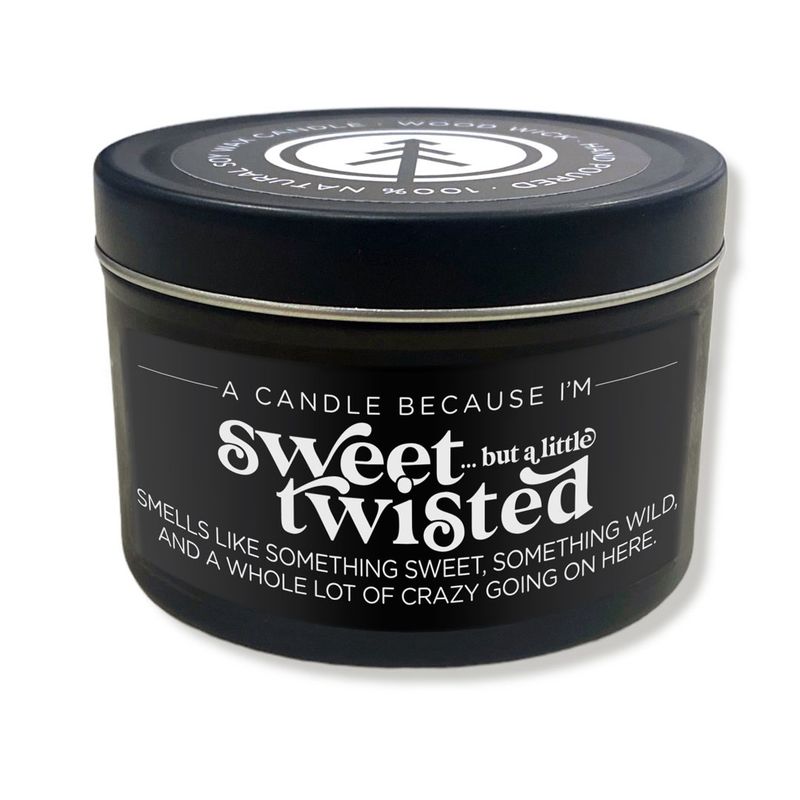 200-016 - BLACK LABEL CANDLE / SWEET BUT A LITTLE TWISTED