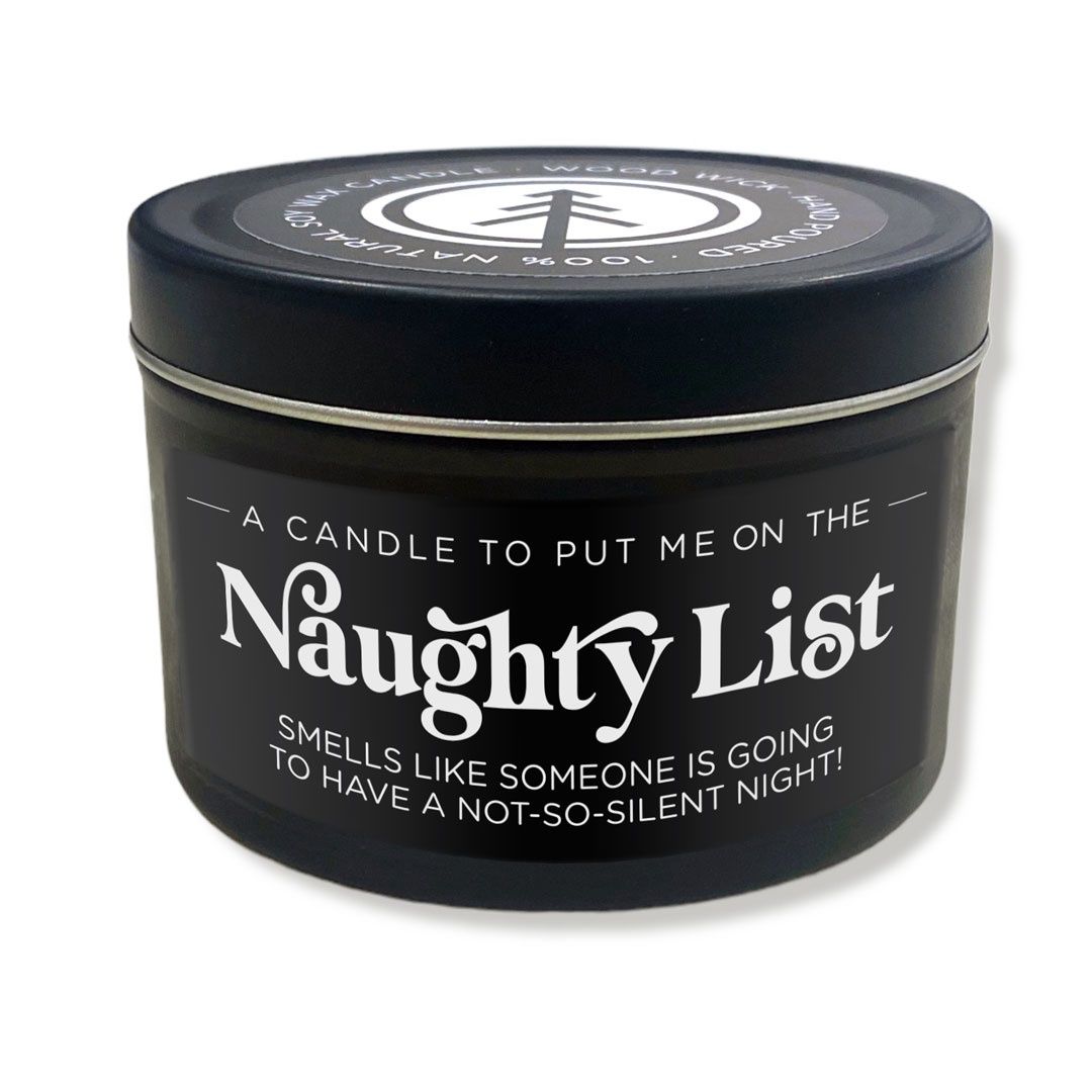 200-021 - BLACK LABEL CANDLE / NAUGHTY LIST