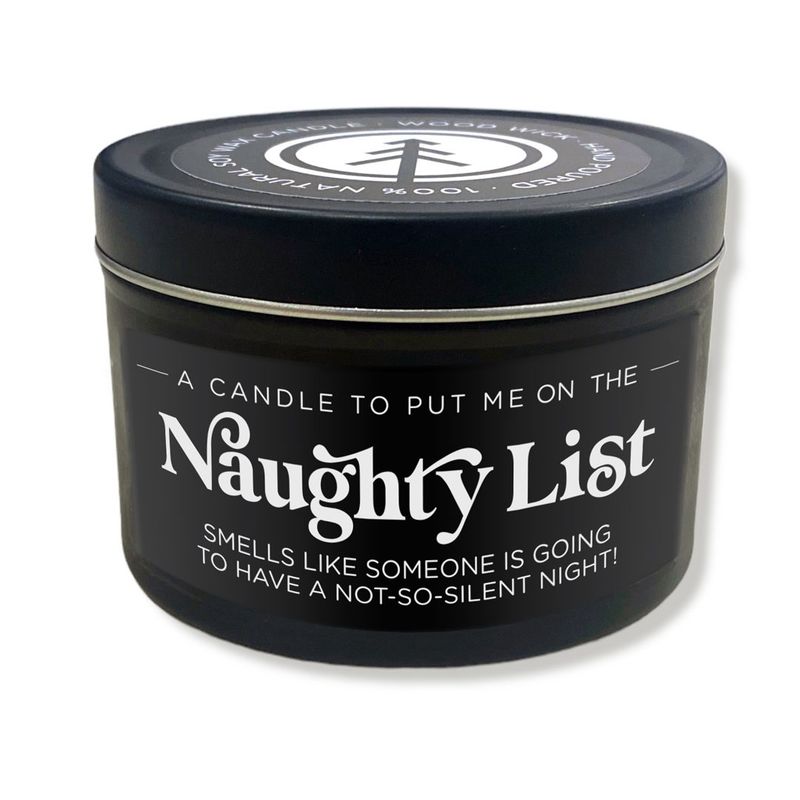 200-021 - BLACK LABEL CANDLE / NAUGHTY LIST