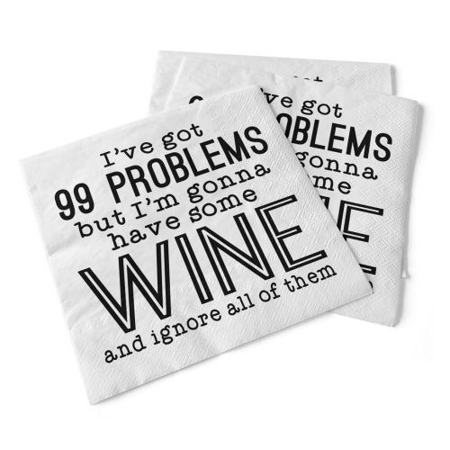 012-017 - NAPKIN - 99 PROBLEMS