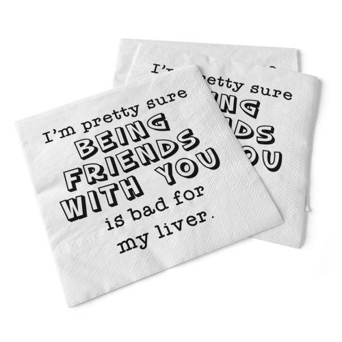 012-019 - NAPKIN - I&#39;M PRETTY SURE