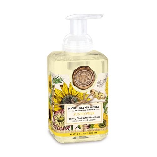 801350 - SUNFLOWER FOAMING SOAP 17.8 OZ
