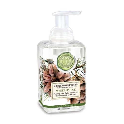 801362 - WHITE SPRUCE FOAMING SOAP 17.8 OZ