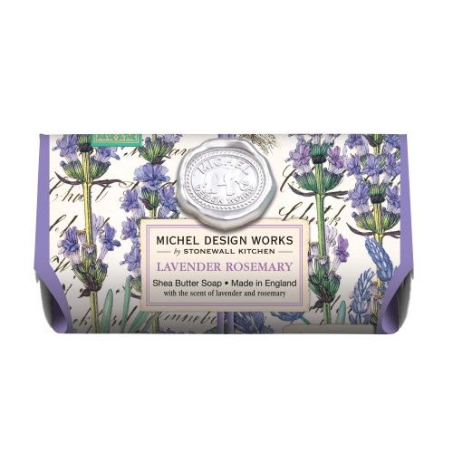 802081 - LAVENDER ROSEMARY LARGE BATH SOAP BAR 8.7 OZ
