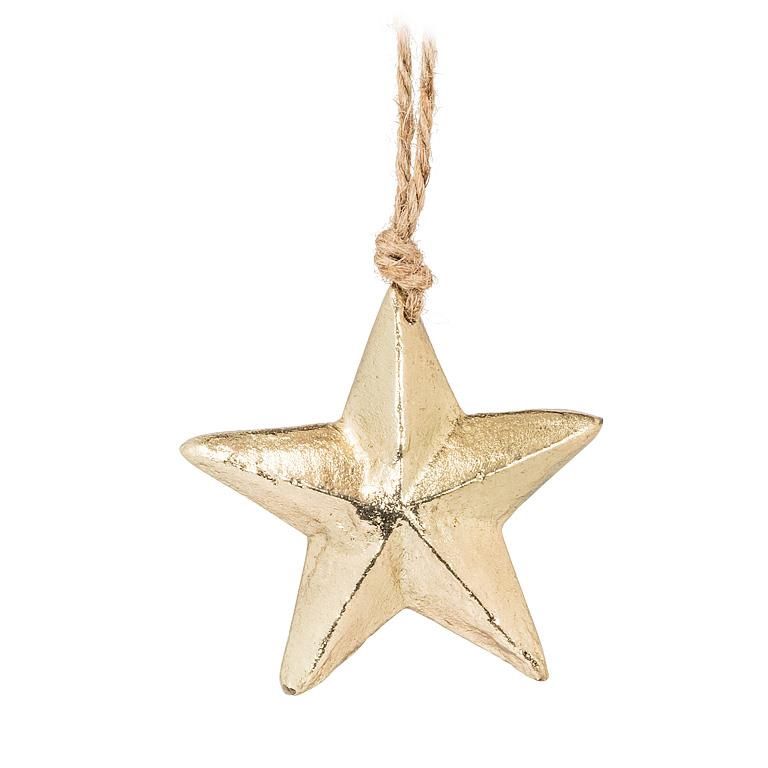 44-APOTHECARY-115 - STAR ORNAMENT / GOLD