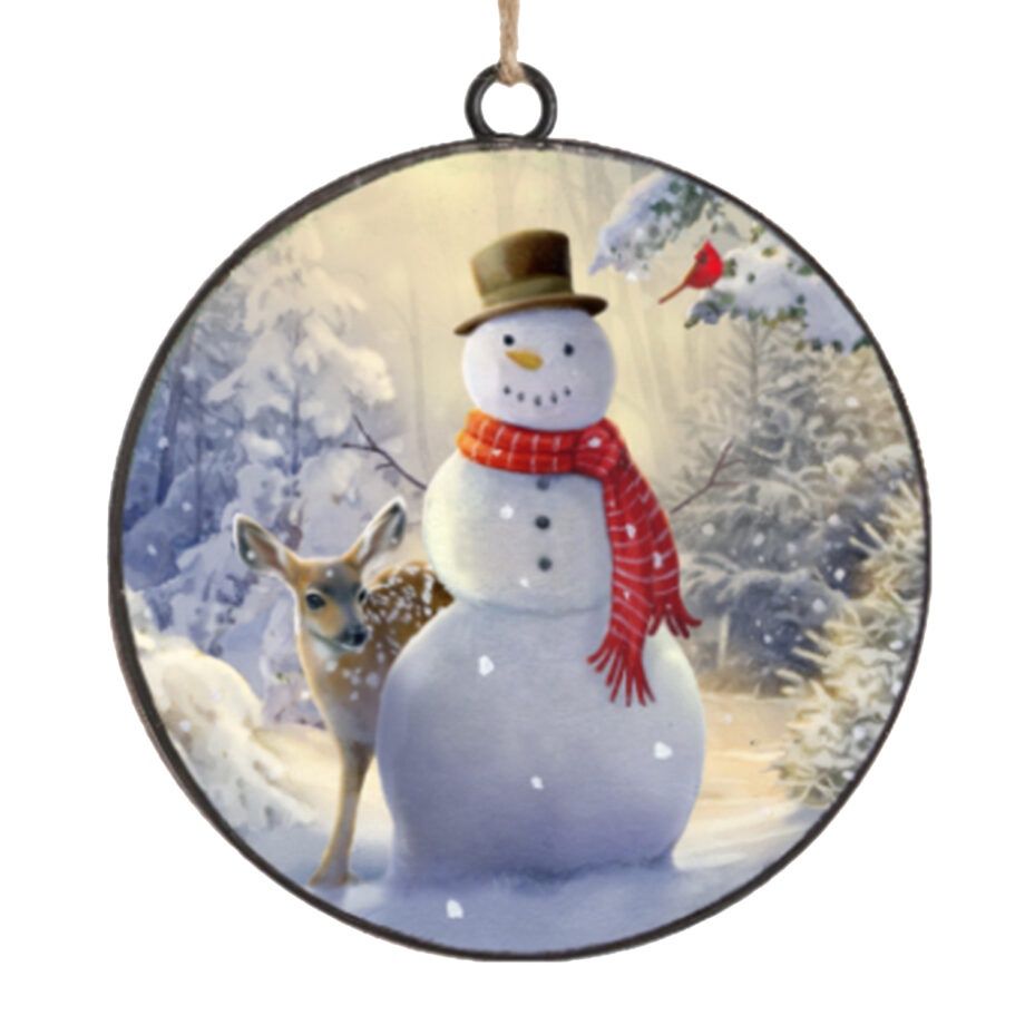 XM-MD3230 - METAL SNOWMAN DISC