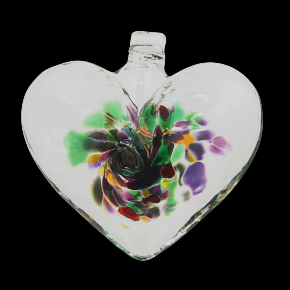 OR-HEAR-03-RE - 3&quot; HEART OF REMEMBRANCE