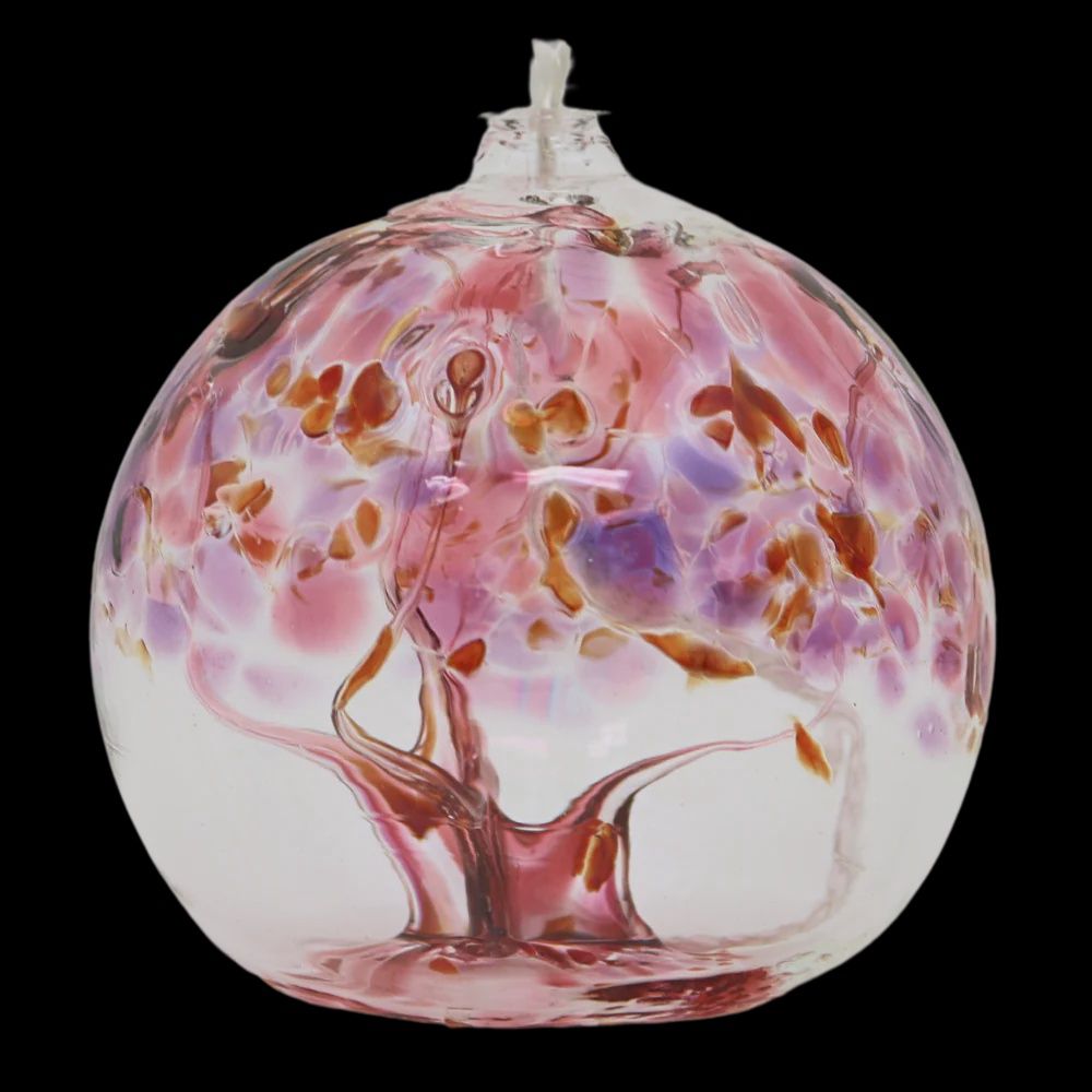OL-TREE-06-LF - 6&quot; TREE OIL LAMP - LOVE