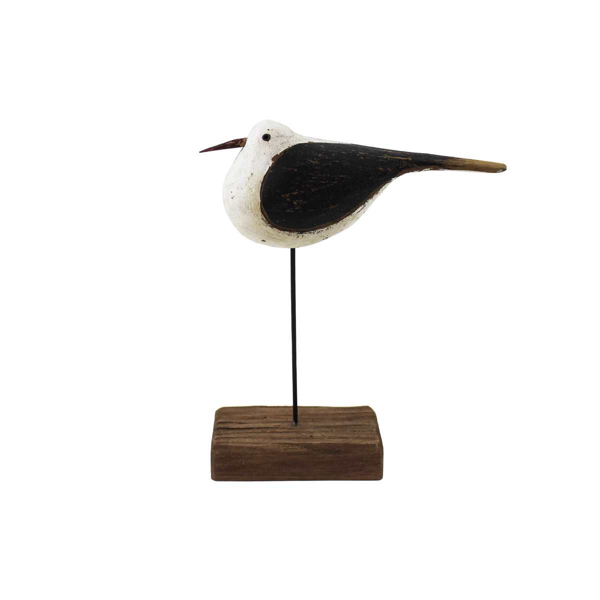 JYF58SM - WOODEN SEAGULL ON STAND