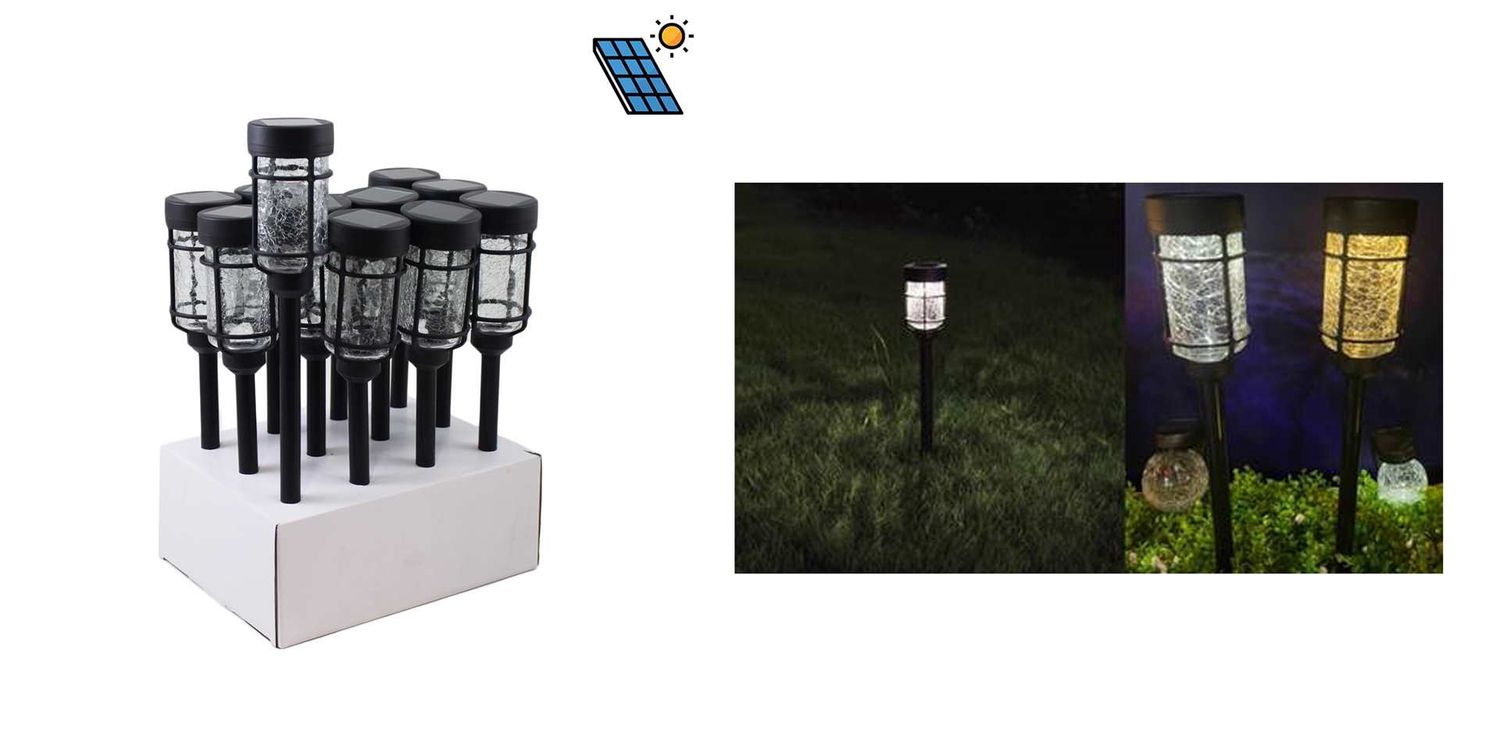 ITA29S - GLASS SOLAR LIGHT