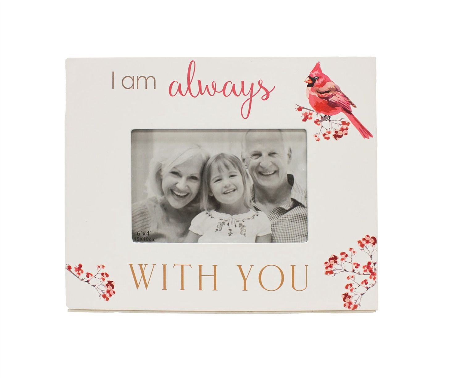 AN225 - CARDINAL FRAME - I AM ALWAYS WITH YOU