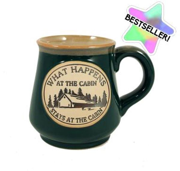 HYU160 - MUG - WHAT HAPPENS AT THE CABIN