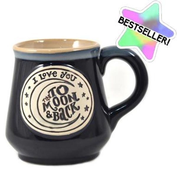 HYU165 - MUG - LOVE YOU TO THE MOON AND BACK