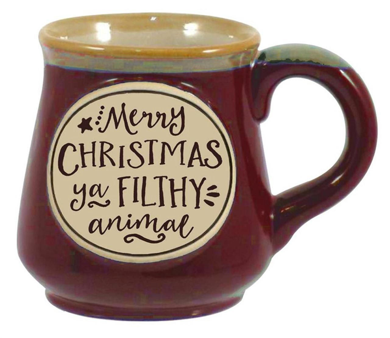 HYU168 - CHRISTMAS MUG - FILTHY ANIMAL