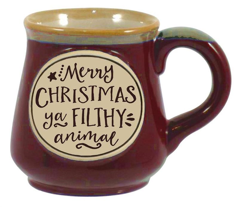 HYU168 - CHRISTMAS MUG - FILTHY ANIMAL