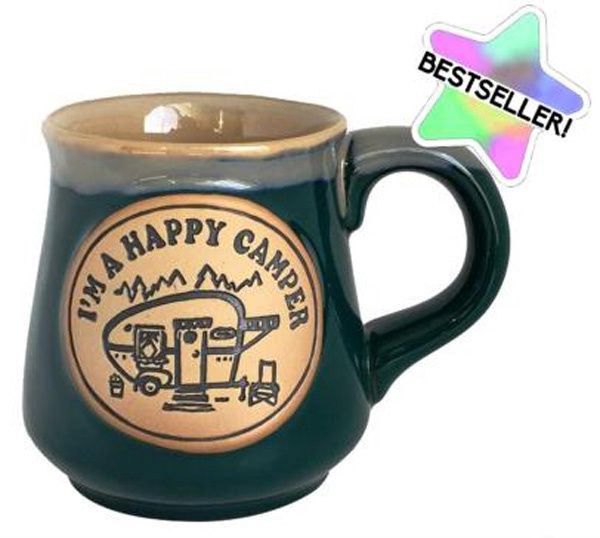 HYU175 - MUG - HAPPY CAMPER