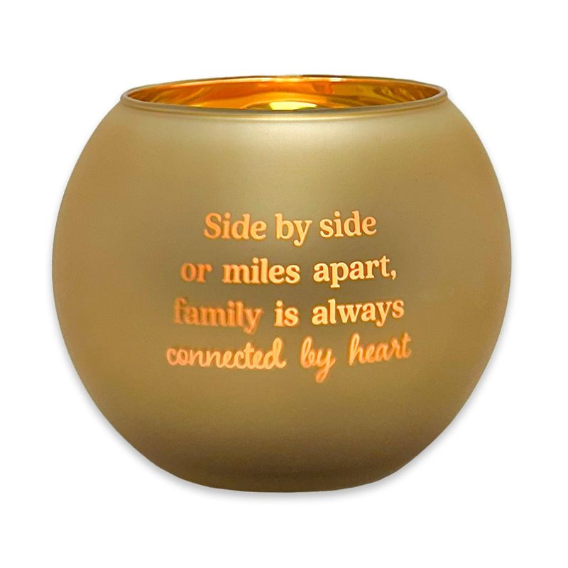 544-CANG0010 - LOVE AND LIGHT CANDLE / SIDE BY SIDE