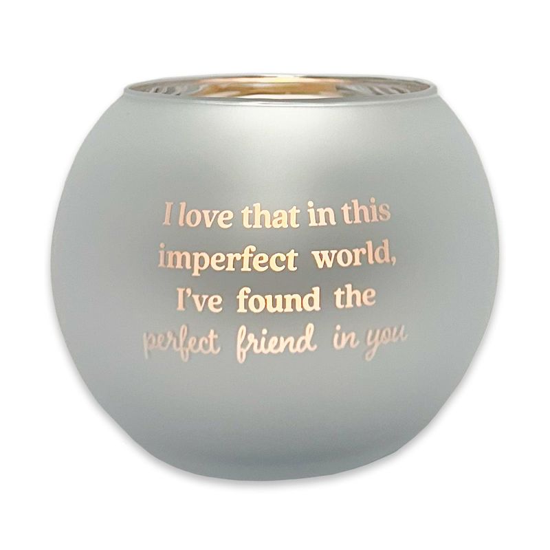 544-CANS0007 - LOVE AND LIGHT CANDLE / PERFECT FRIEND