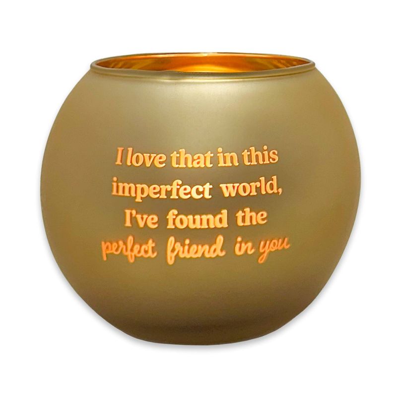 544-CANG0007 - LOVE AND LIGHT CANDLE / PERFECT FRIEND