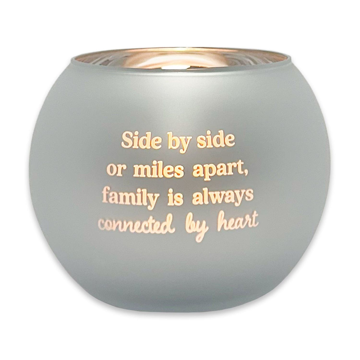 544-CANS0010 - LOVE AND LIGHT CANDLE / SIDE BY SIDE