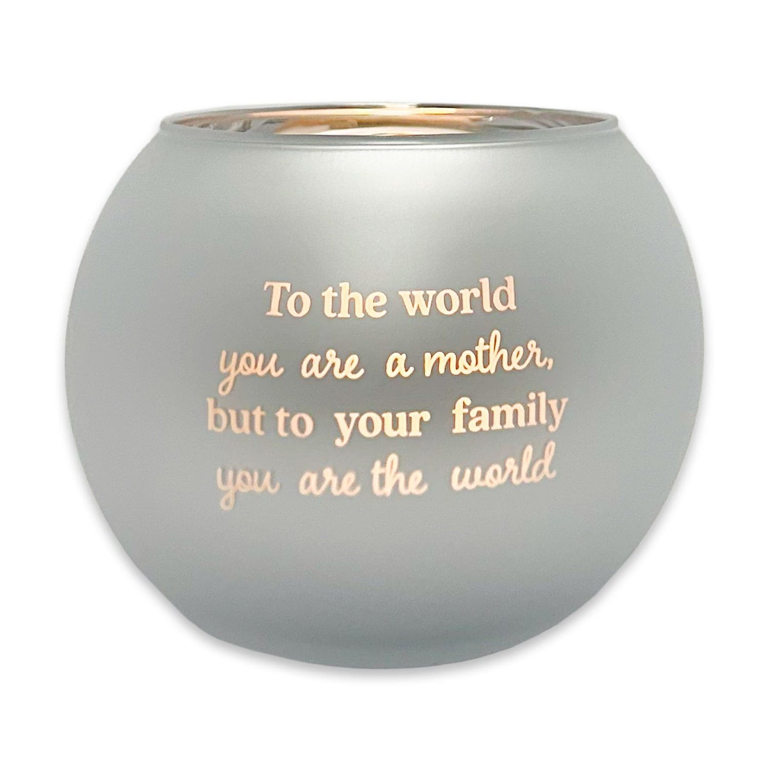 544-CANS0001 - LOVE AND LIGHT CANDLE / THE WORLD