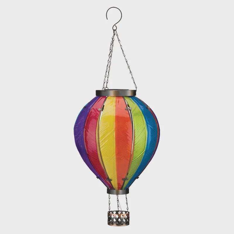 12768 - HOT AIR BALLOON SOLAR LANTERN