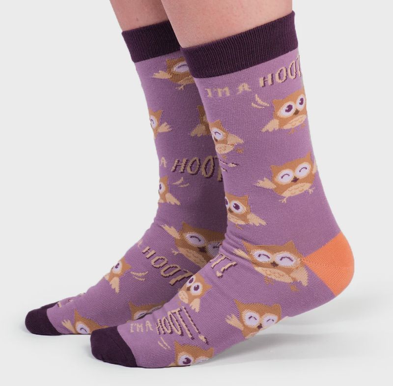 2162 - WOMEN&#39;S SOCKS - I&#39;M A HOOT