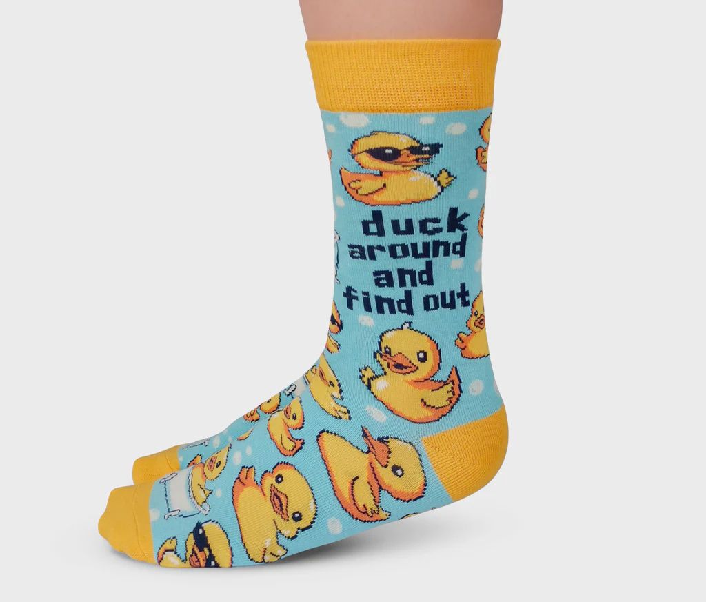 3084 - WOMEN&#39;S SOCKS - DUCK AROUND