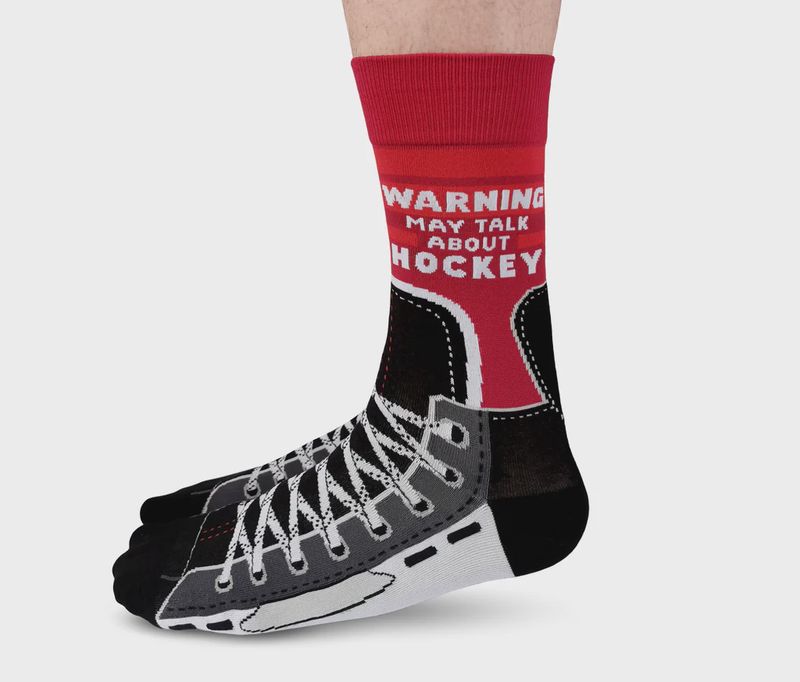 0724 - MEN&#39;S SOCKS - HOCKEY TALK