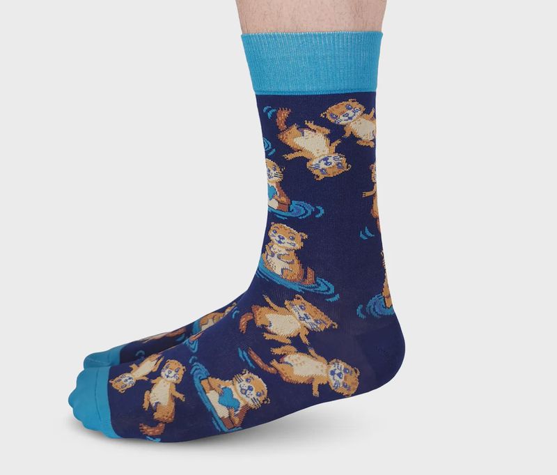 0748 - MEN&#39;S SOCKS - OTTERLY ADORABLE