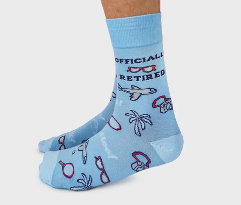 0922 - MEN&#39;S SOCKS - OFFICIALLY RETIRED