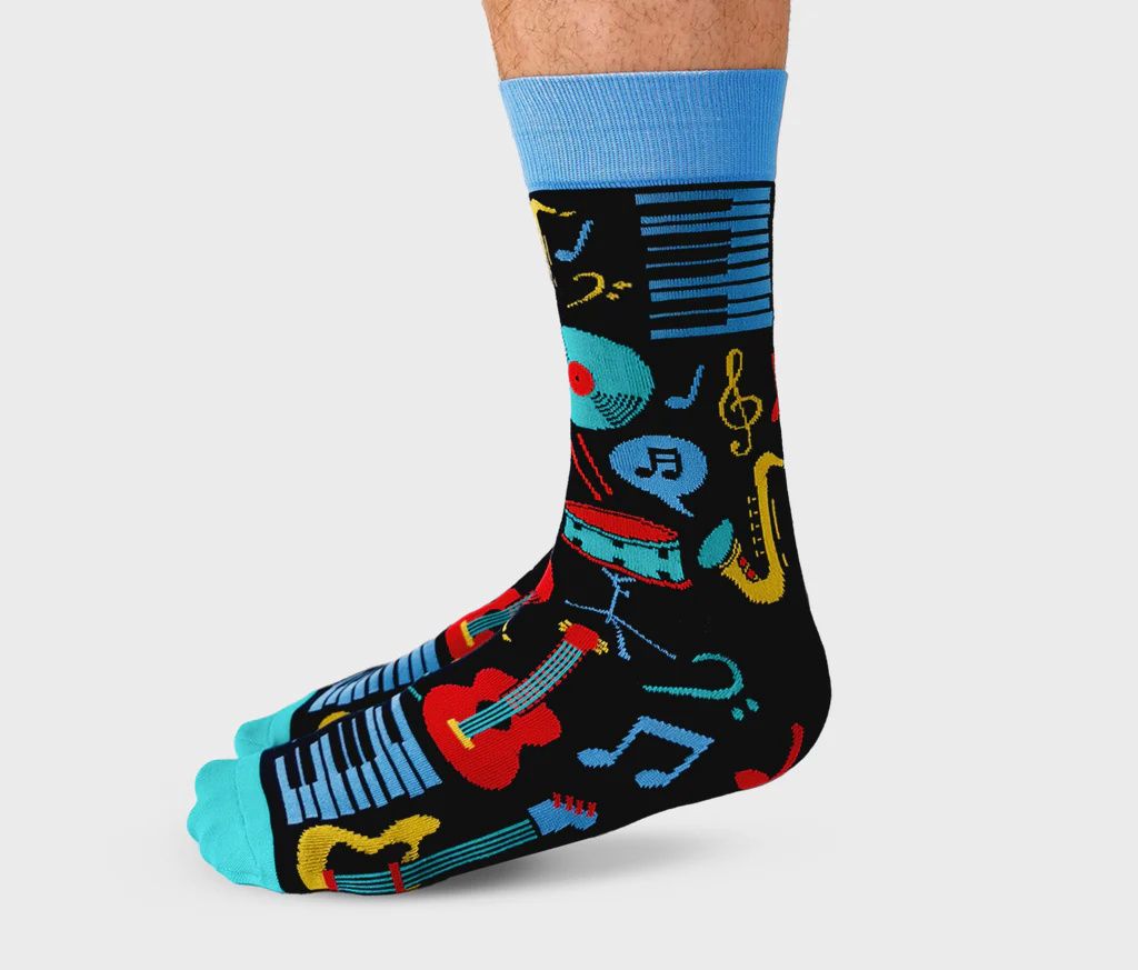 1776 - MEN&#39;S SOCKS - MUSIC MANIA