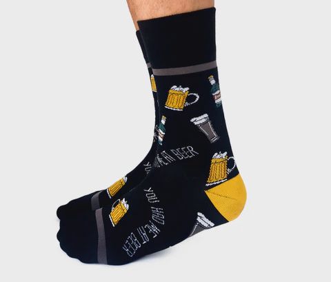 0908 - MEN&#39;S SOCKS - YOU HAD ME AT BEER